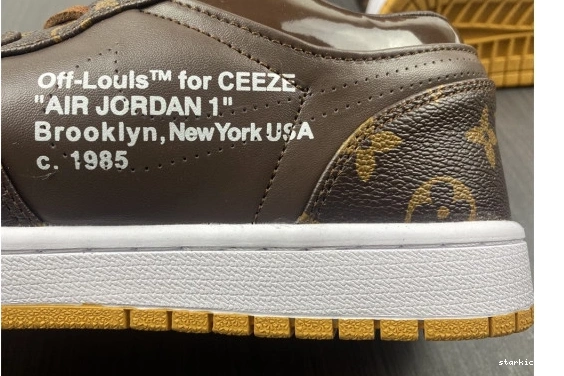 CASE) Top Low (WITH WHITE-LouiV AIR -LouiV O-W 1 JORDAN 1106